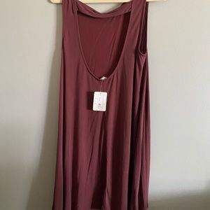Sleeveless Backless Dress